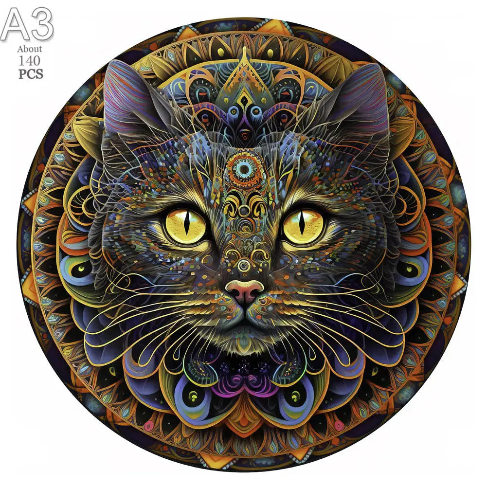 Giraffe Wooden Animal Puzzle Medium Difficulty Wood Jigsaws for Kids Adults Dragonfly Jigsaw Interesting Intelligent Toys