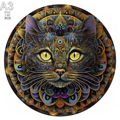 Giraffe Wooden Animal Puzzle Medium Difficulty Wood Jigsaws for Kids Adults Dragonfly Jigsaw Interesting Intelligent Toys