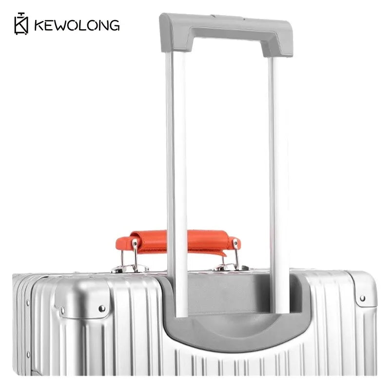 Vollaluminium-Magnesium-Legierungskoffer 20 29 Zoll – langlebiges Einscheckgepäck aus Metall mit TSA-Schloss, Handgepäck mit großer Kapazität.