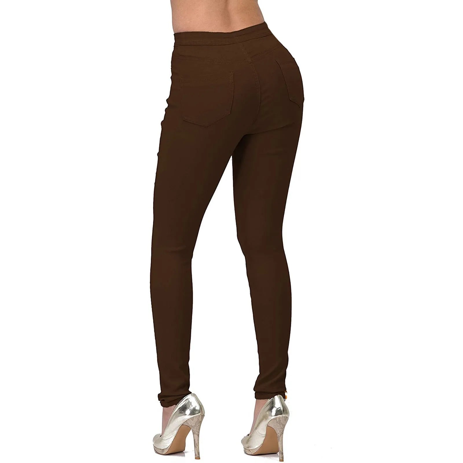 2025 New 7 Colors High Waist Slim Fit Jeans For Women Fashion Stretch Skinny Denim Pencil Pants Casual Female Trousers S-2XL.