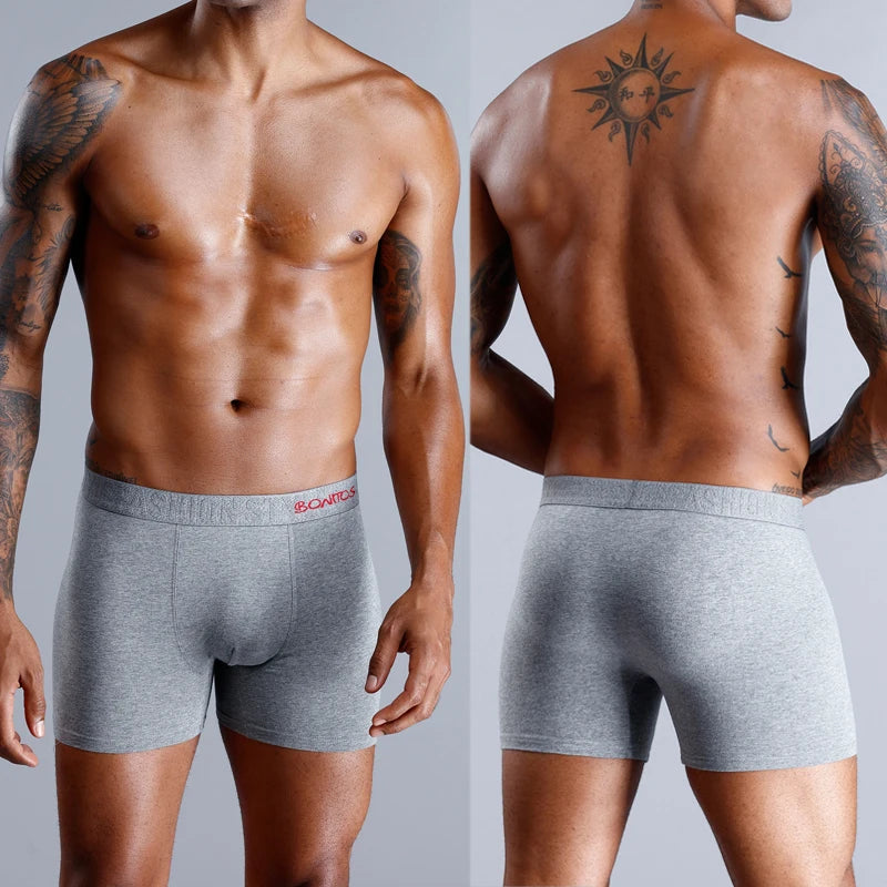 5 stücke sexy unterwäsche für mann baumwolle unterhosen männer 2025 boxershorts geschenke boxer für mann heißer männer höschen pack homme calecon