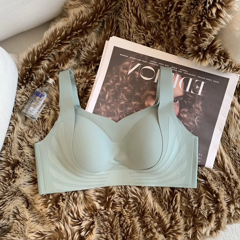 Lifting Goddess Front Buckle Sports Vest Underwear Adjustable Anti-Sagging External Expansion Gathering Beautiful Back Bra.