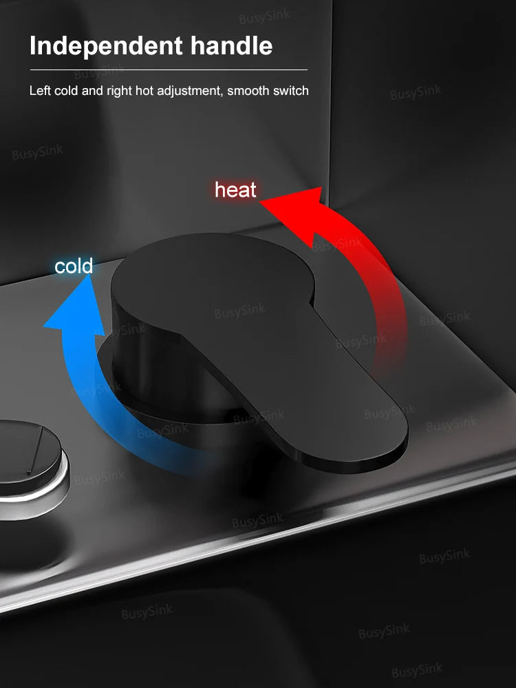 Water Catalyst Cup Cleaning Sink Hidden Single Slot Mini Bar Sink Wash Basin With Cover Plate For Kitchen