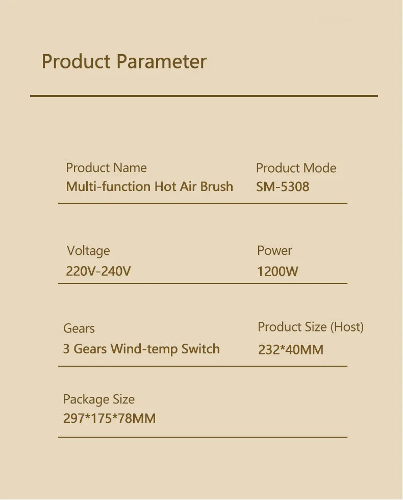 One Step Hair Blower Brush 360 Rotating Power Cable Hot Air Paddle Styling Brush Negative Ion Generator Curling Combair Straigh.