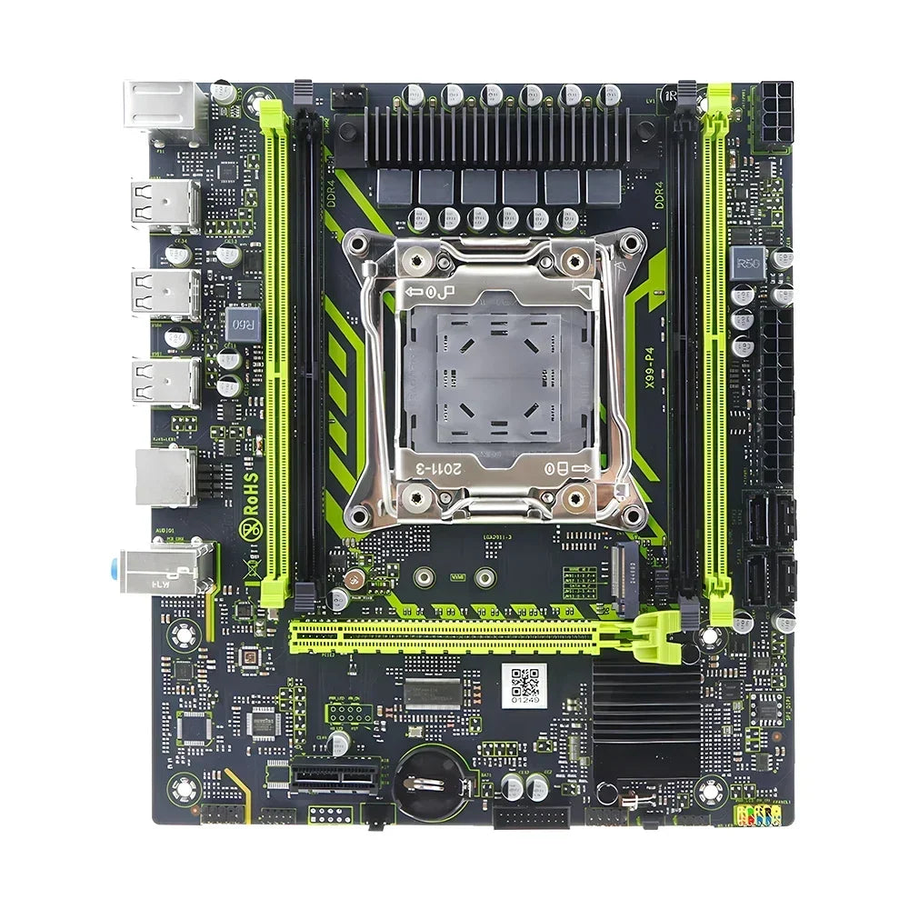 SOYO Gaming Motherboard Set Kit With LGA2011-3 Xeon E5 2650 V4 CPU DDR4 16GB (1*16GB) 2133MHZ RAM Memory M.2 NVME For Desktop.