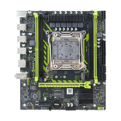 SOYO Gaming Motherboard Set Kit With LGA2011-3 Xeon E5 2650 V4 CPU DDR4 16GB (1*16GB) 2133MHZ RAM Memory M.2 NVME For Desktop.