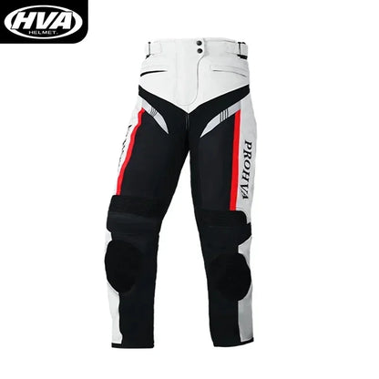HVA Waterproof Motorcycle Jacket Men's Racing Suit Removable Liner Warm Autumn and Winter Motorcycle Jacket Suit Anti-fall Suit