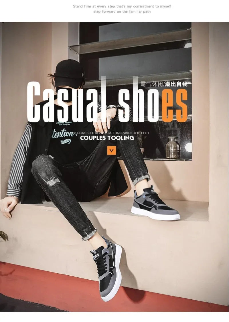 Men Sneakers Comfort Casual Shoes for Men Light Vulcanize Shoes Hiking Sport Male Running Shoes Tenis Hombres.