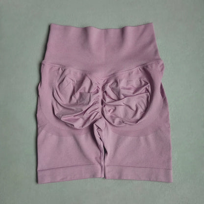 Yoga Shorts Women Sports Shorts Seamless Gym Workout Shorts High Waist Push Up Fitness Sports Shorts Cycling Shorts.