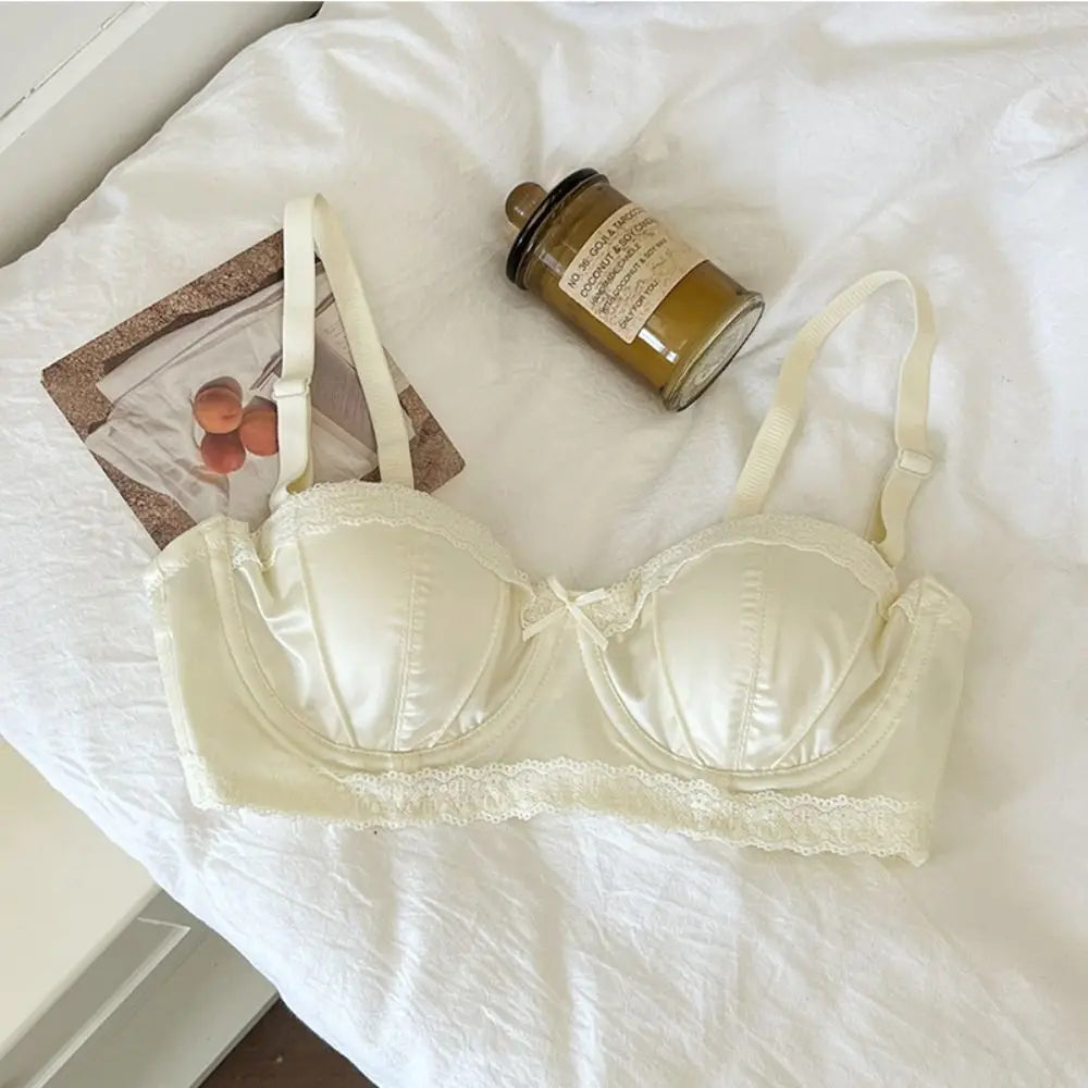 New Soft Soft Underwire Underwear Anti-sagging Simple Steel Rimmed Bra Glamour Anti-droop Bras Women.