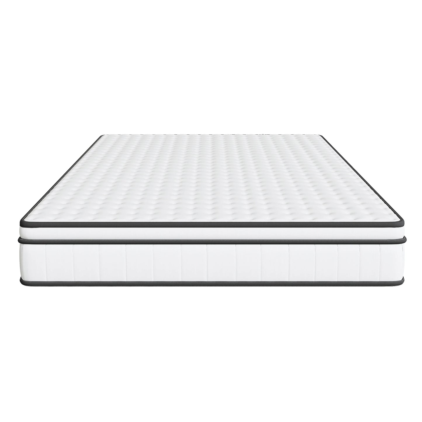 Rosahqnda-Matratze, Taschenfederkernmatratze, mittelfester Memory-Schaum, atmungsaktiv, 3D-Stoff, ergonomisch