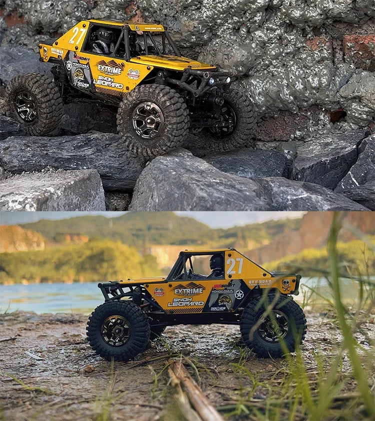 1/24 RC Crawler UDIRC UCX2405 Brushless/Brushed Motor 4WD Off-road Mini Rock Crawler Climbing Vehicle RTR RC Car Toys