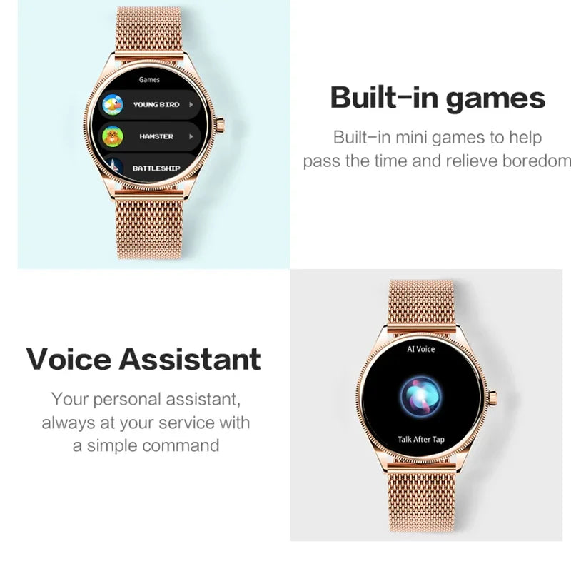 VALDUS VL60 Pro 2025 New Smartwatch For Women Men  AMOLED Screen Bluetooth Call IP68 Waterproof  Fitness Sports Smart Watch Gift.