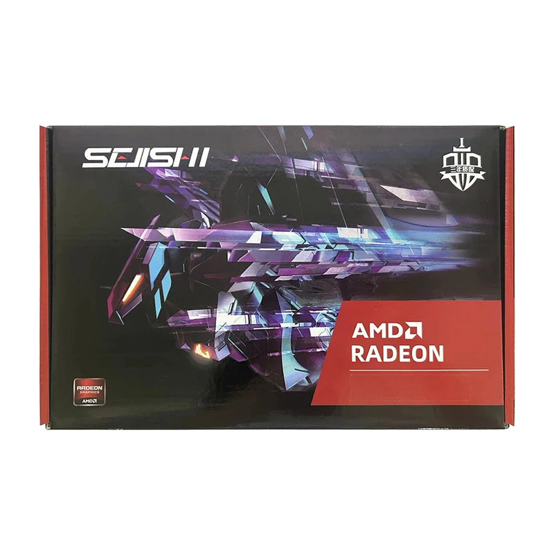 SEJISHI Video Card RX560 4G D5 Graphics Cards 128Bit GDDR5 AMD GPU RX560 4GB Gaming Card placa de video Diy Gaming Computer.