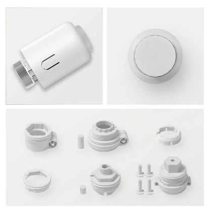 Tuya ZigBee Thermostat Radiator Actuator,Smart TRV Thermostatic Valve Temperature Controller Support Alexa Google Home.