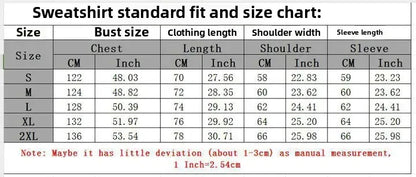 Streetwear Sportswear Set NOFS Printed Loose Hoodie Sweatshirt Men Women Casual Pants Autumn Winter Fashion Outfit.