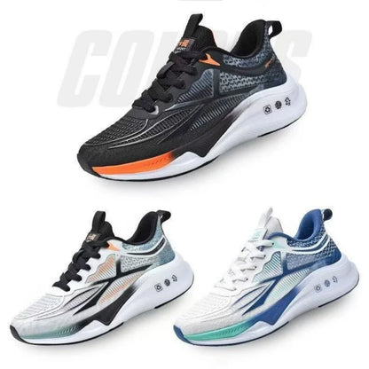 Outdoor Men Running Shoes Breathable Male Casual Walking Sneakers Lightweight Sport Shoes Comfortable Athletic Training Footwear.