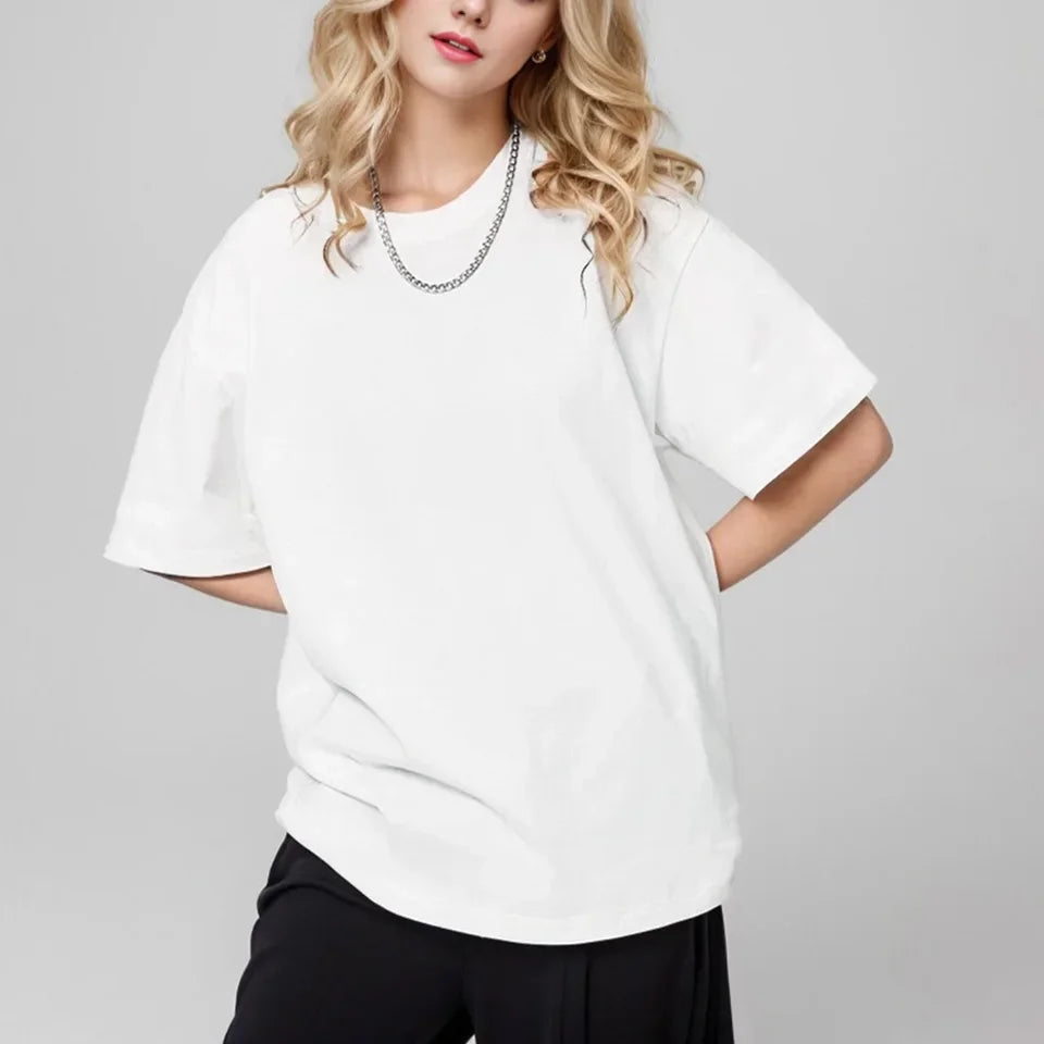 100% pure cotton summer high-end brand men's short sleeve round neck fashionable style half sleeved top breathable T-shirt.