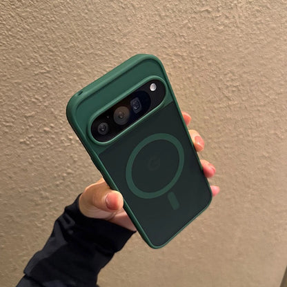 Magsafe Translucent Matte Magnetic Case For Google Pixel 10 ProXL 9 Pro XL 10Pro 10 9A Wireless Charging Candy Color Slim Cover