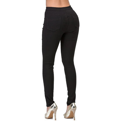 2025 New 7 Colors High Waist Slim Fit Jeans For Women Fashion Stretch Skinny Denim Pencil Pants Casual Female Trousers S-2XL.