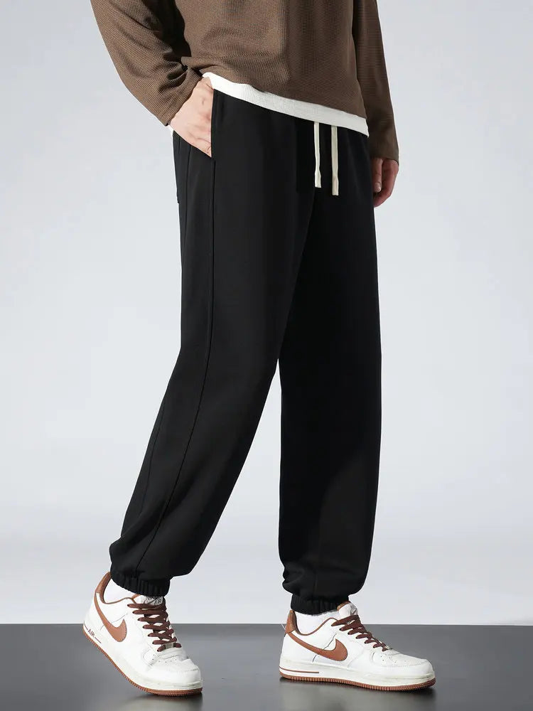 Winter Warm Jogger Pants Men/Women Unisex Style Home Basic Sweatpants Fleece Lined Thermal Sport Pants.