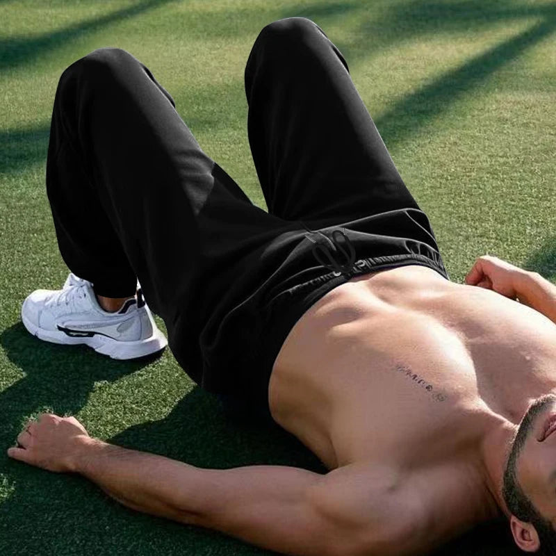 Slim Fit Men's Jogging Pants Sport Sweatpants Running Joggers Trackpants Bodybuilding Trouser for Fitness And Exercise.