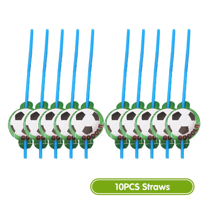 Fußball Geburtstag Dekoration Party Supplies Geschirr Luftballons Set Süßigkeiten Geschenkboxen Fußball Geburtstagsgeschenke Kinder Geburtstagsgeschenke.