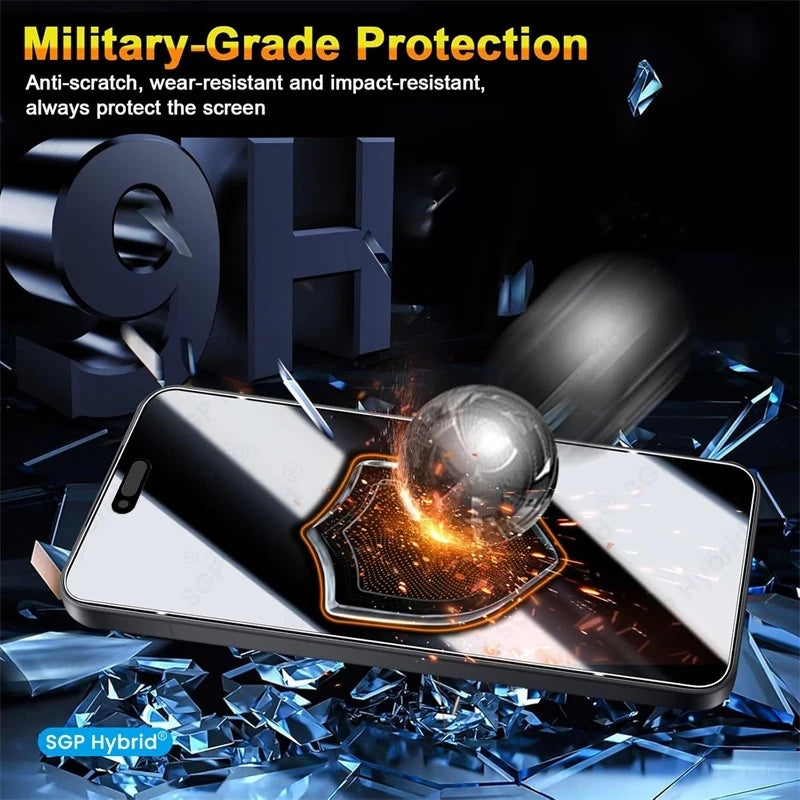 4-1Pcs 9H Clear Crystal Protective Glass Case For iPhone17 iPhone 17 Pro Max ProMax Air HD Cover On i Phone Air 17Pro 17ProMax.