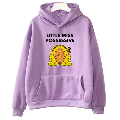 Tate McRae Little Miss™ Possessive Hoodies Tate Mcrae World Tour Hoody Merch Fan Gift Unisex Pullover Tops Streetwear Unisex Top.