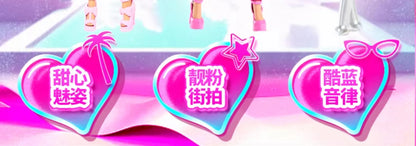 Barbie Dolls Fashionable Barbie Doll Set for Girls Princess Toy Birthday Present.