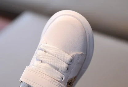 Autumn Baby Boys Girls Panda Sneakers 1-6 Year Toddlers Fashion Sports Board Flats Infant Shoes.