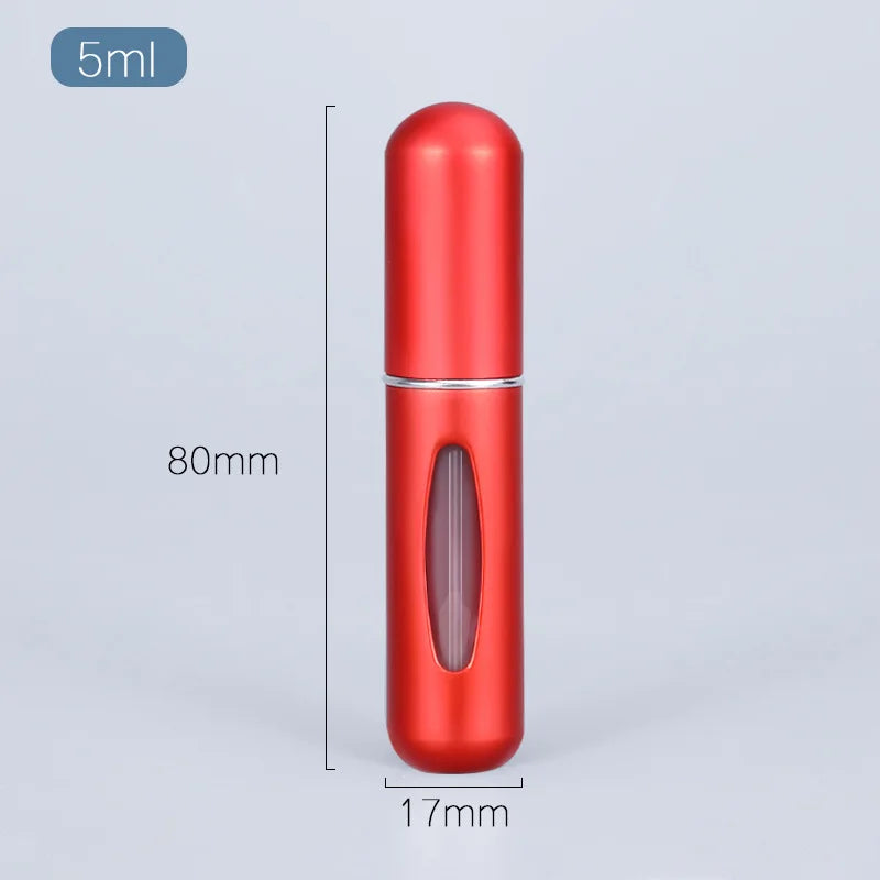 5/8ml Perfume Atomizer Portable Liquid Cosmetics Containers Traveling Mini Alcohol Perfume Refillable Bottles Empty Spray Bottle
