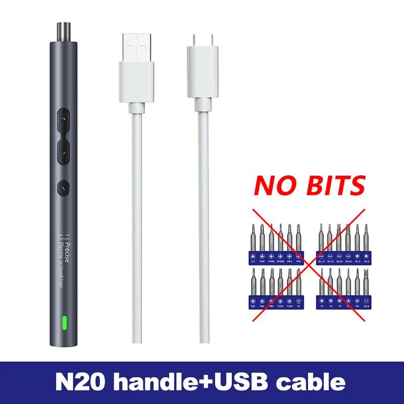 28/62 in 1 Elektro-Schraubendreher-Set, Präzisions-Elektrowerkzeug-Set, wiederaufladbar, kabellos, Mini, kleine Bits für Xiaomi Mobile Cell Repair