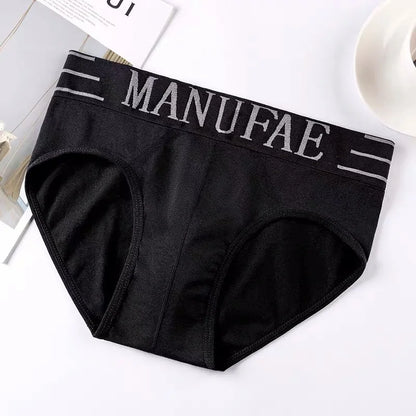 4pcs Mens Sexy Briefs Teenager Sport Underwears Plus Size Fat Men's Underpant Panties Students Breathable Fashion Casual Panties.