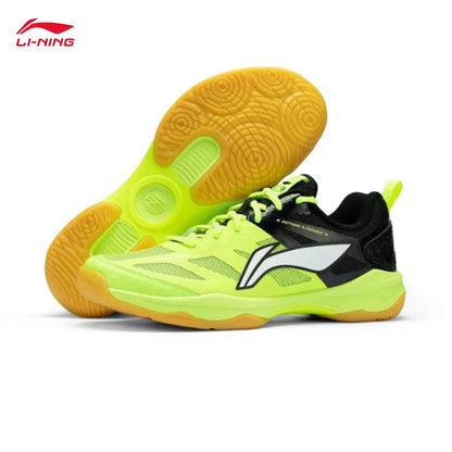 LI-NING GLADIATOR 2 Unisex stoßdämpfende, reboundende, atmungsaktive, weiche Badminton-Trainingsschuhe AYTV017