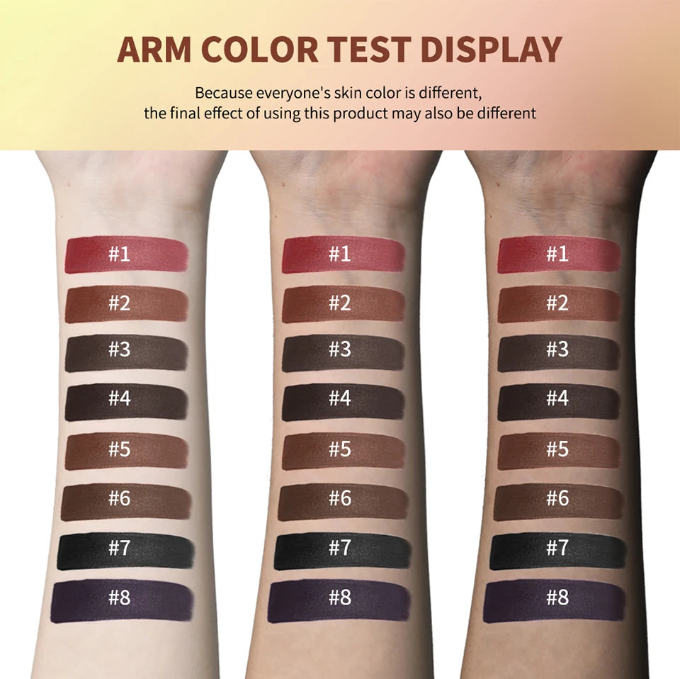 Curve Case Cream Eyebrow Cream Blush Highlighter Palette Matte Shimmer Finishes Shadow Tones Long-Lasting Cosmetics