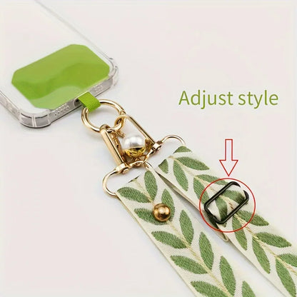 Adjustable Long Mobile Phone Lanyard Wrist Straps Lanyard for Keys Phone Charm Phone Strap Charm Strap Anti-lost Strap Rope.