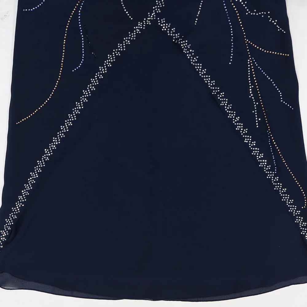 Diamanten Abayas für Frauen Muslimischen Abend Party Kleid Islam Kleidung Arabische Robe Saudi Kleid Marocain Kaftan Dubai Jalabiya Djellaba.