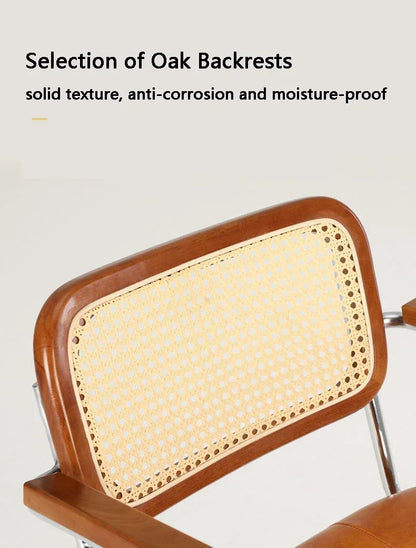 Für Neue Japanische Rattan Computer Stuhl Retro Rotierenden Stuhl Komfortable Studie Schreibtisch Atmungsaktive Armlehne Rattan Stuhl Büro Möbel