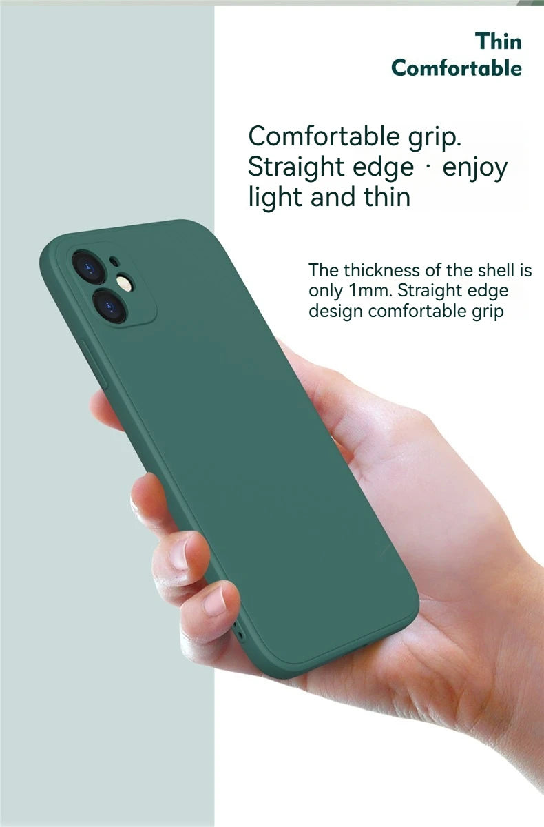 Liquid Silicone Case For iphone 17 Pro Max For iphone 17 17 Pro 17 Pro Max Cover TPU Shockproof Protective Cover iphone 17 Air.