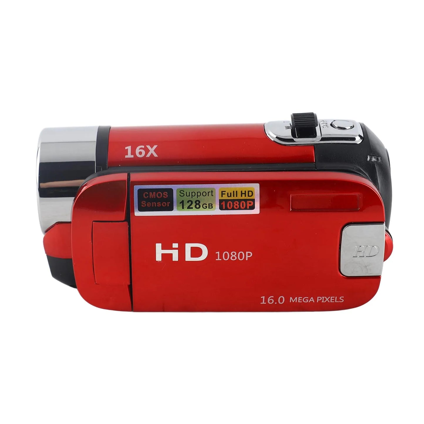 16MP 1080P Digital Video Camera Recorder 16X Digital Zoom Built-in Microphone Speaker 2.4Inches TFT Screen Lightweight Camcorder.