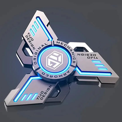 uminous metal EDC fidget spinner stress relief pressure reduction finger toy cool spinner ADHD  aids Creativity gift for boys.