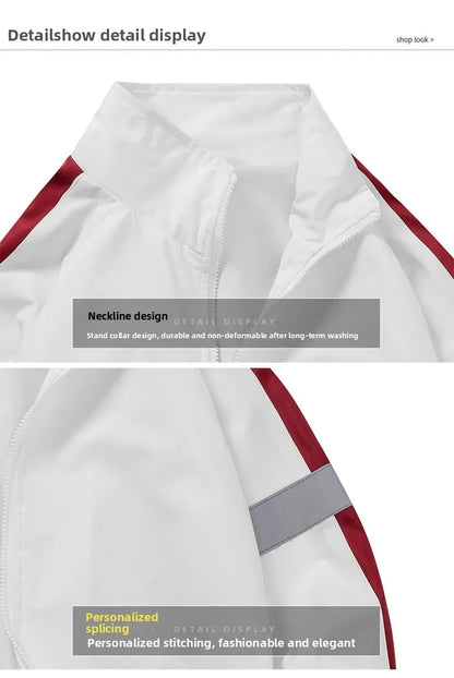 Trendy Men's Sportswear Set Casual Open Cardigan Sweatshirt Jacket with Pants Autumn Winter New Style Cross-Border Clothing