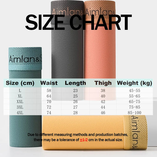 4Pcs Männer Unterwäsche Sportliche Boxer Plus Größe Jugend Boxer Shorts Bequeme Atmungsaktive Flache Hosen männer Quadratische Höschen Slip geschenk