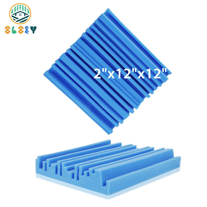 Sound Absorbing Equipment 6/12/24 Pcs, Home Music Noise Isolation Wall Panel, Broadband Acoustic Panels Soundproof Foam Padding