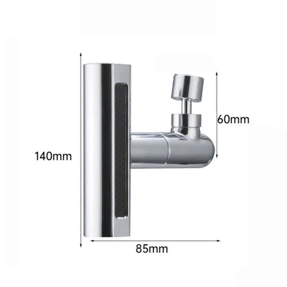 Swivel Waterfall Faucet Four-speed Adjustable Faucet Multifunction Swivel Faucet Kitchen Bathroom Basin Splash Spout