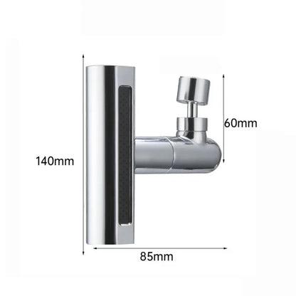 Swivel Waterfall Faucet Four-speed Adjustable Faucet Multifunction Swivel Faucet Kitchen Bathroom Basin Splash Spout