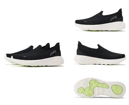 Li-Ning Women SOFT GO 2 KNIT Slip-on Casual Walking Shoes Breathable Cushion Flexible LiNing Comfortable Sports Sneakers AGLV018.