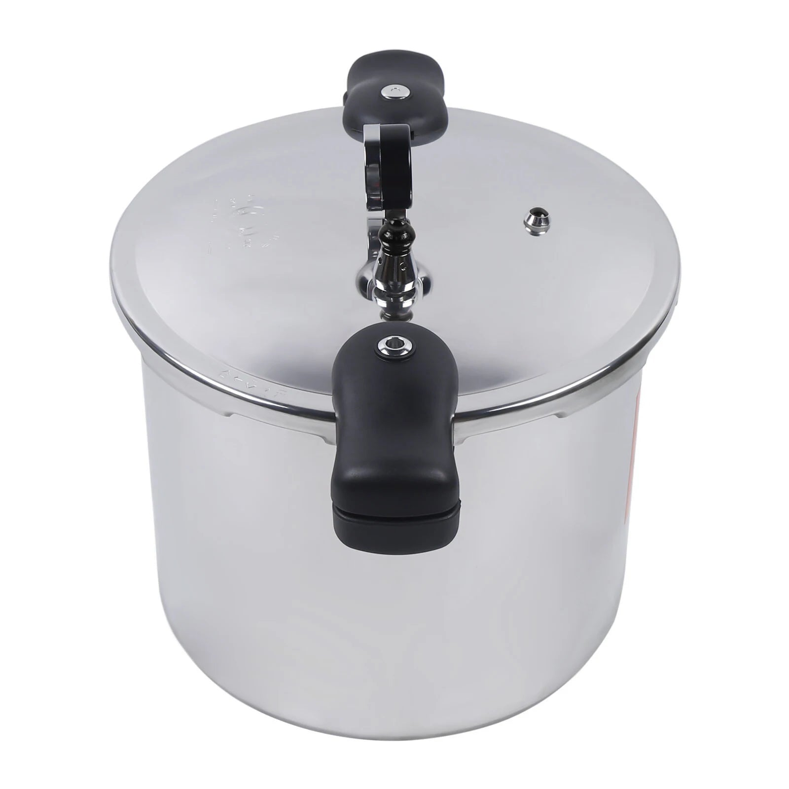 23qt Thick Explosion-Proof Pressure Cooker With Aluminum Pressure Gauge Release Valve.