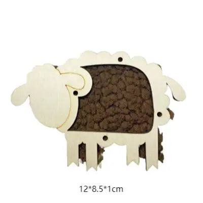 Busy Board Accessories DIY Toy Part Wooden Toys Metal Locks Leather Buckle Montessori Educational Games Intellectual Development